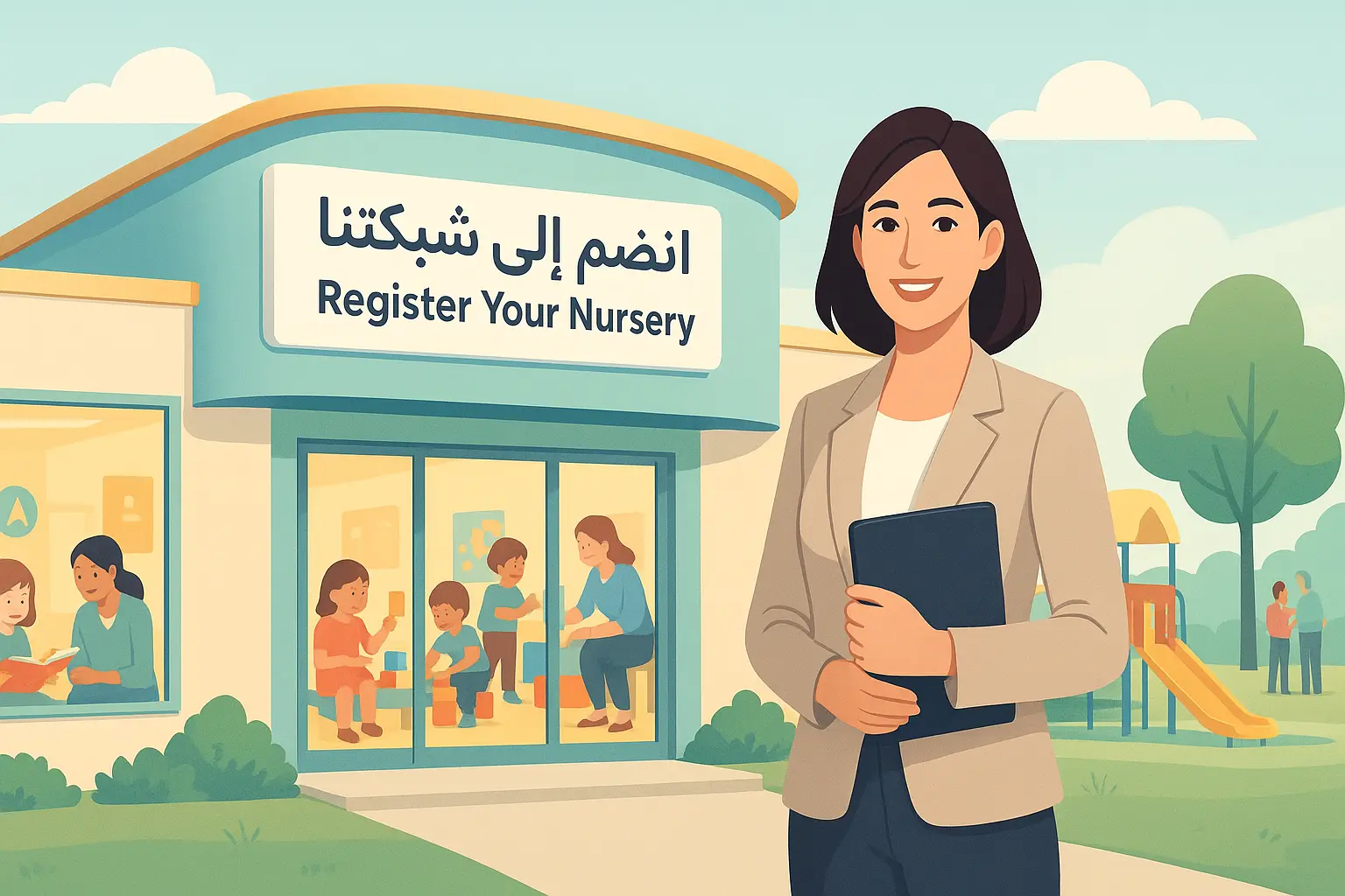 التسجيل كحاضنة